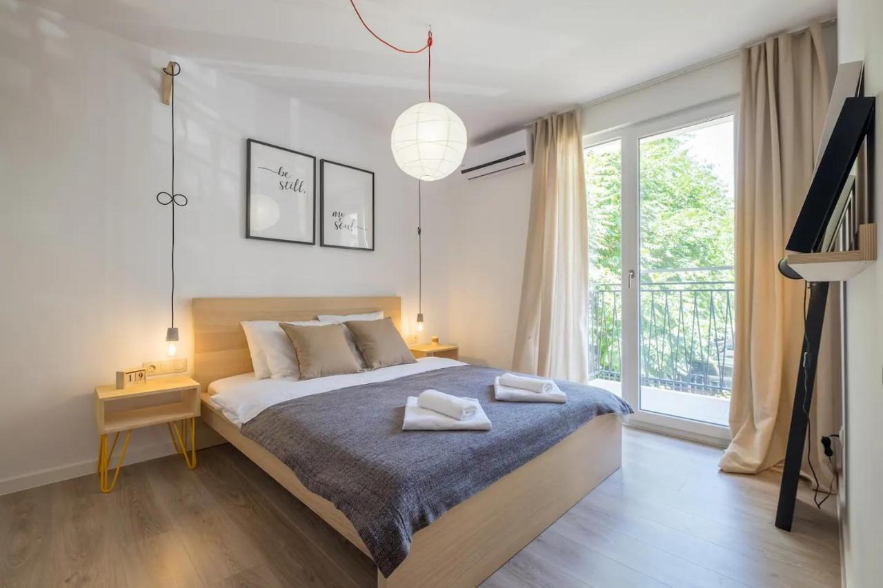 Quiet & Airy Modern Apt. Top Centre Free Parking 소피아 외부 사진